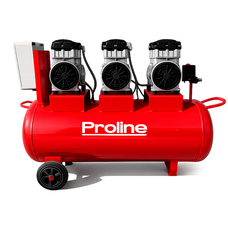 کمپرسور باد 250 لیتری دندان پزشکی سایلنت 3300 وات ایستاده proline